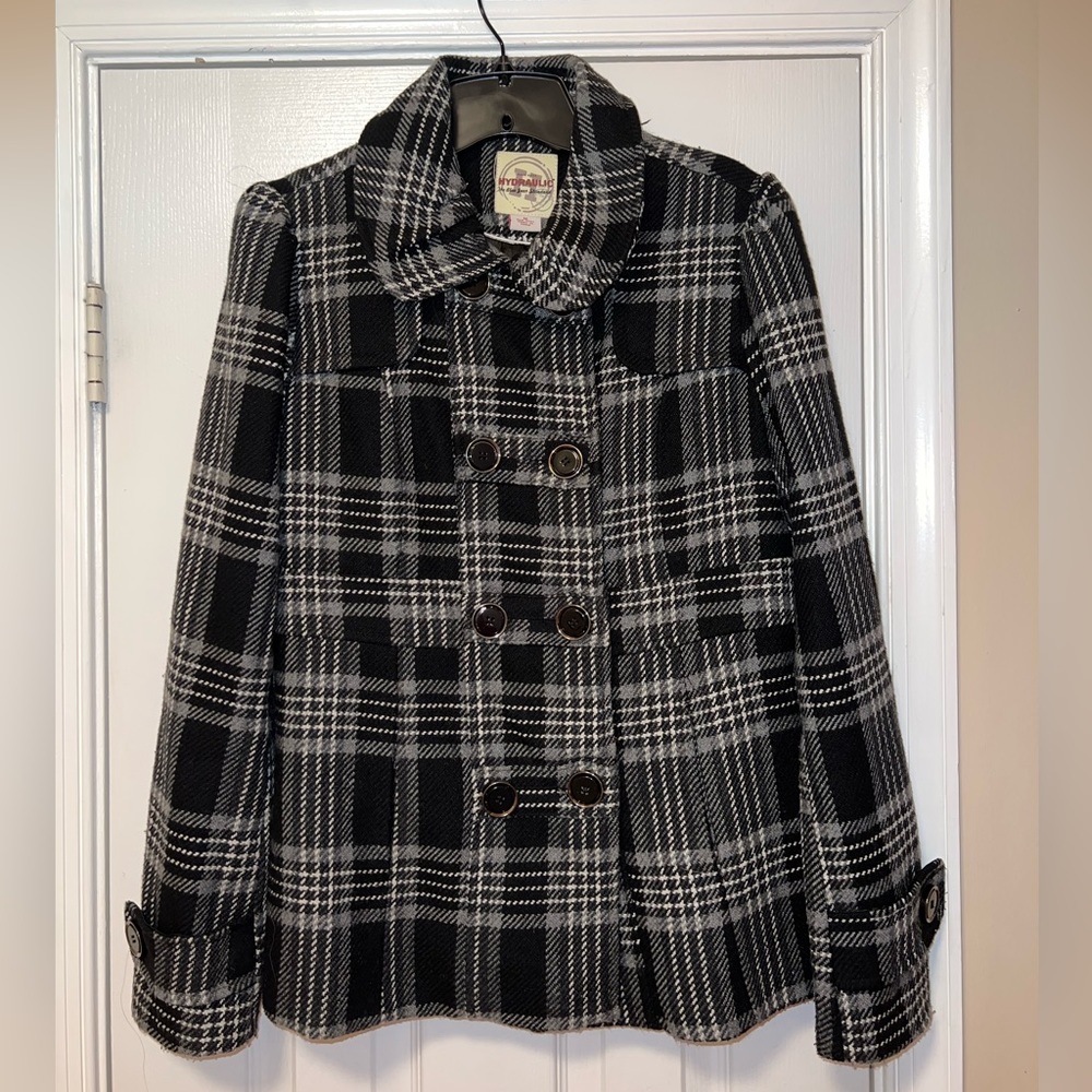 Girl’s Junior Pea Coat (Size M)